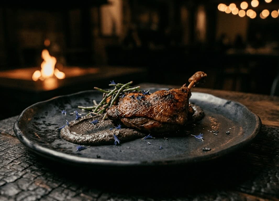 Wood-Fired Heritage Duck